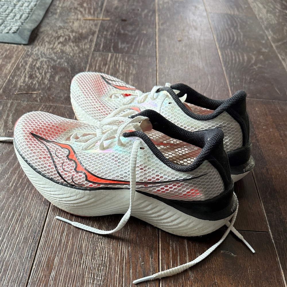 Saucony Endorphin Pro 3 Women's Black and White Sneakers